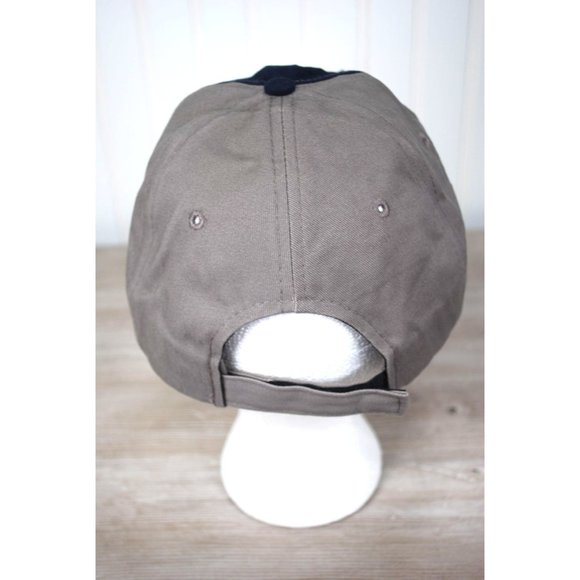 Ford Logo Hat Two Tone Embroidered Cap Navy/Grey Excellent Condition - Picture 3 of 7